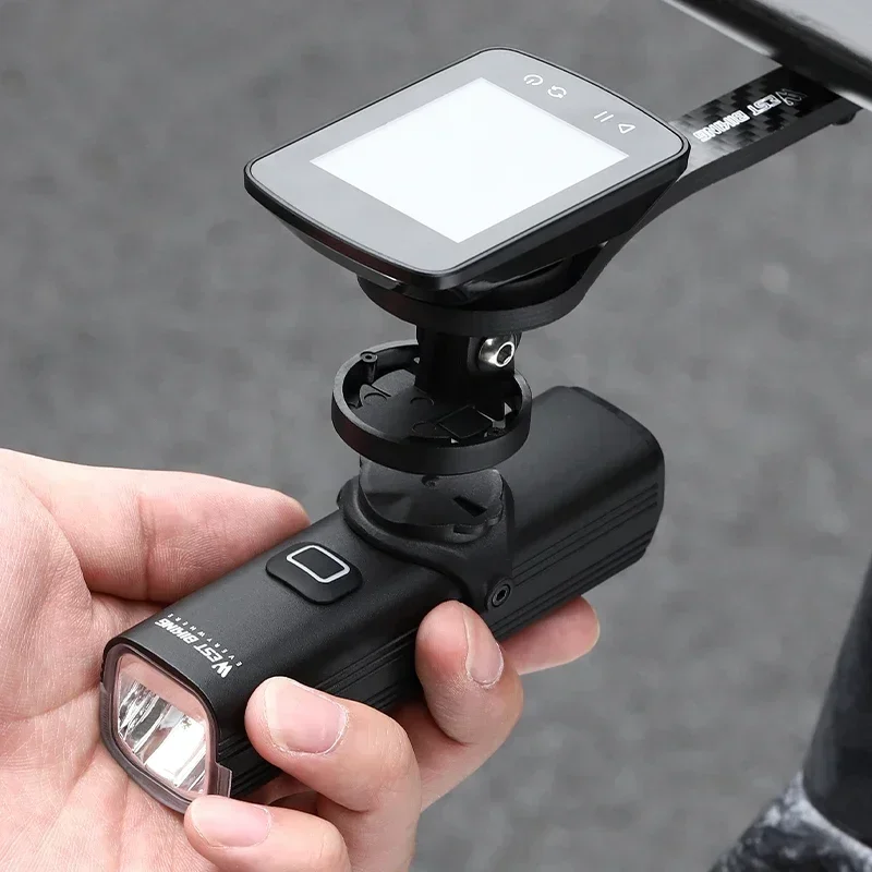 Rechargeable Bicycle Headlight 1000 Lumen - WEST BIKING จักรยาน QUICK RELEASE ไฟหน้า