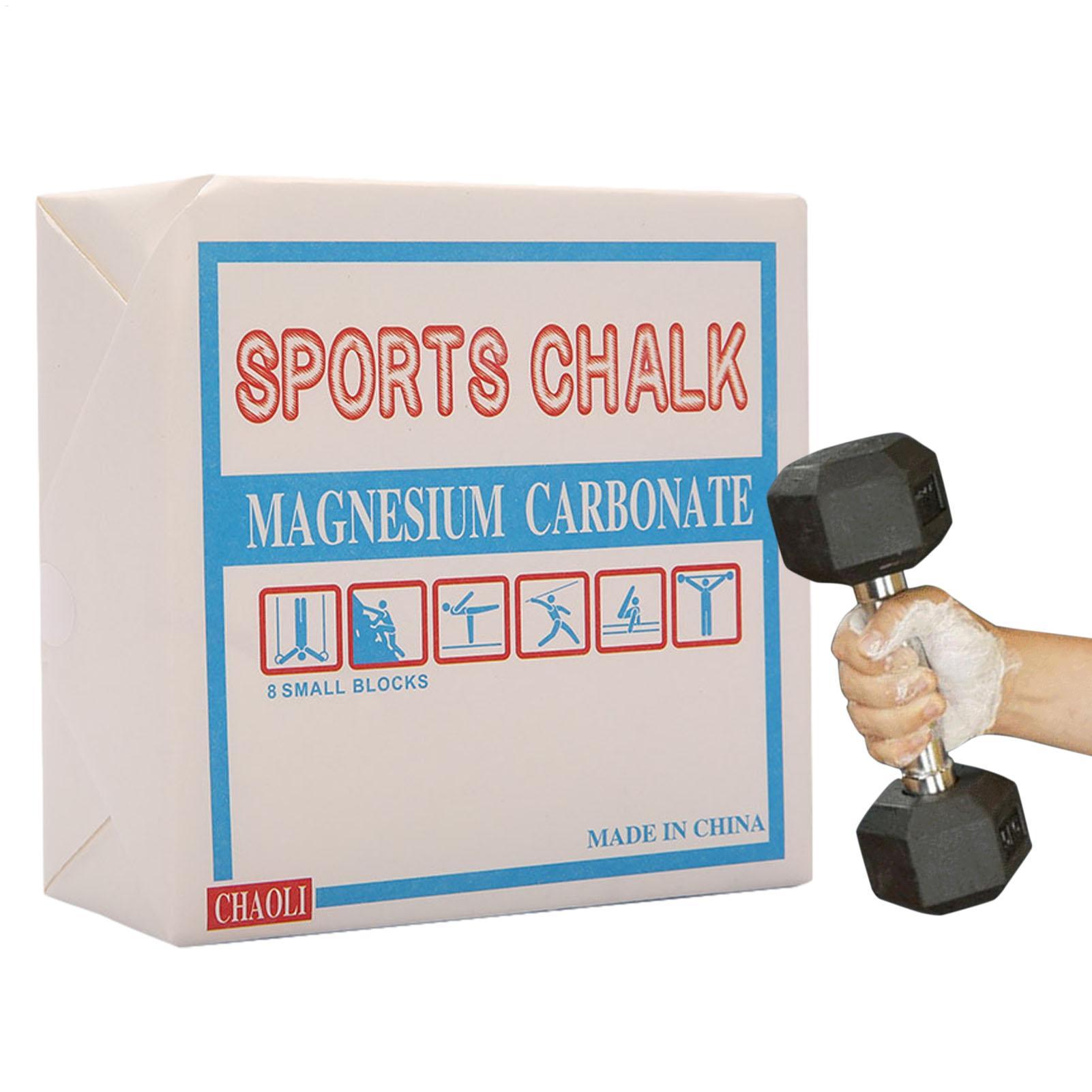 Gym Chalk Block Grip - ชอล์กแมกนีเซียมสำหรับยกน้ำหนัก กีฬายิมนาสติก ปีนเขา ออกกำลังกาย บาร์เบล ฟิตเนส