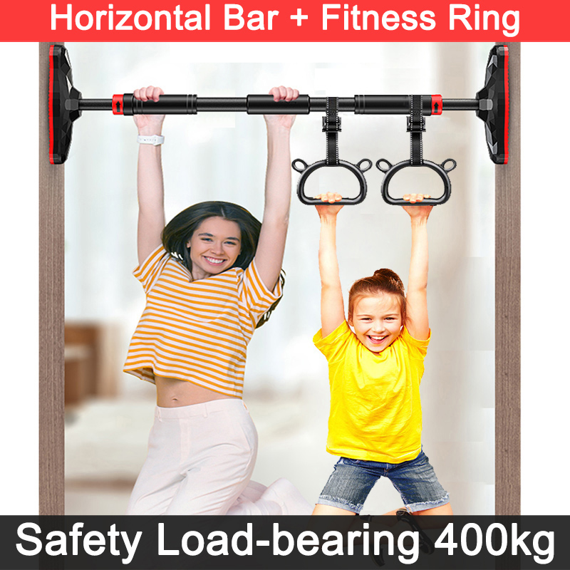 Door Pull Up Bar No Screw - บาร์โหนปรับระดับได้ 140-180 ซม. สำหรับประตู บาร์โหนออกกำลังกายส่วนบนของร่างกาย ไม่ต้องใช้สกรู