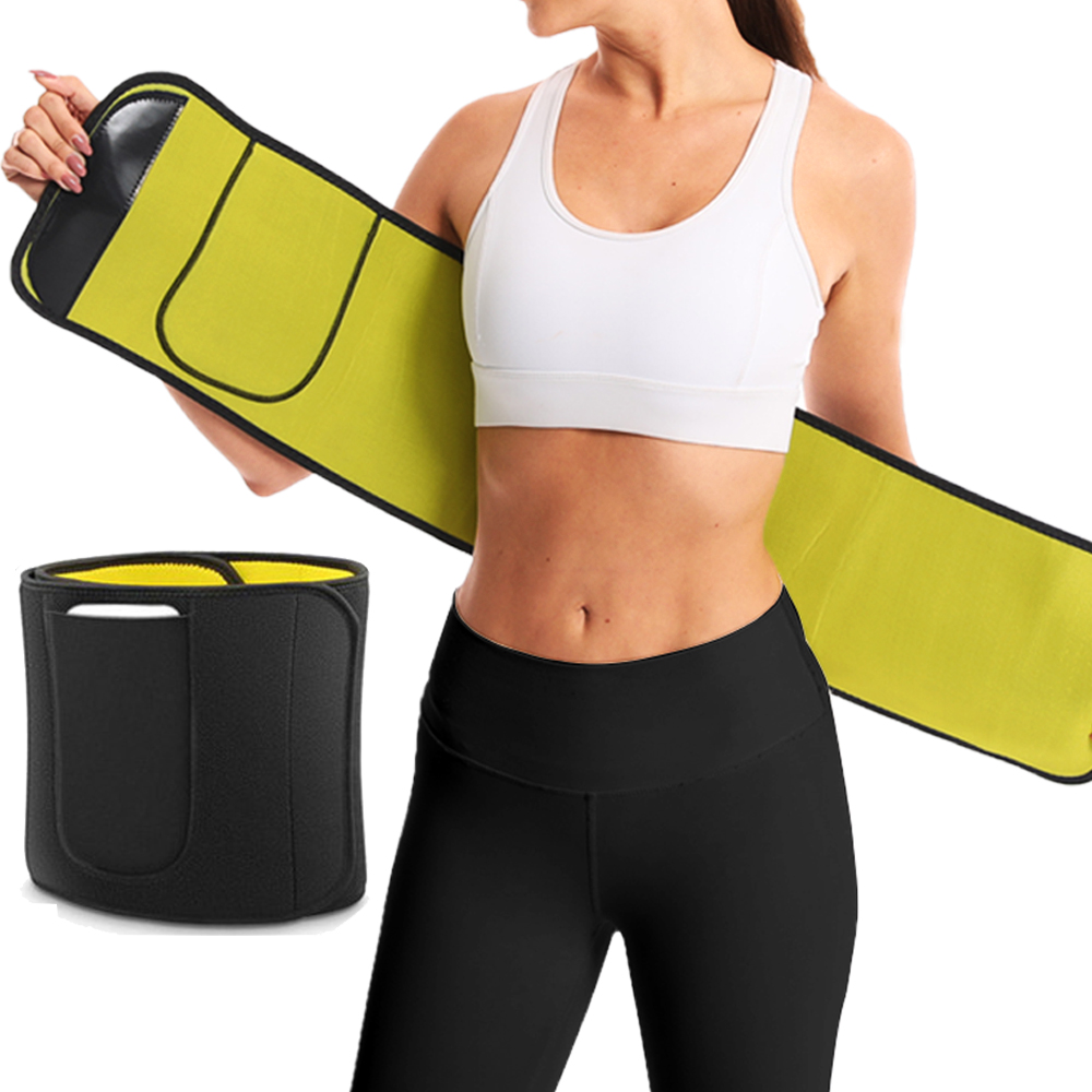 Sweat Waist Trainer Belt Neoprene - เข็มขัดรัดเอวซาวน่าสำหรับผู้หญิง ช่วยลดสัดส่วน กระชับหน้าท้อง ควบคุมสัดส่วน ช่วยเผาผลาญไขมัน กระชับสัดส่วน