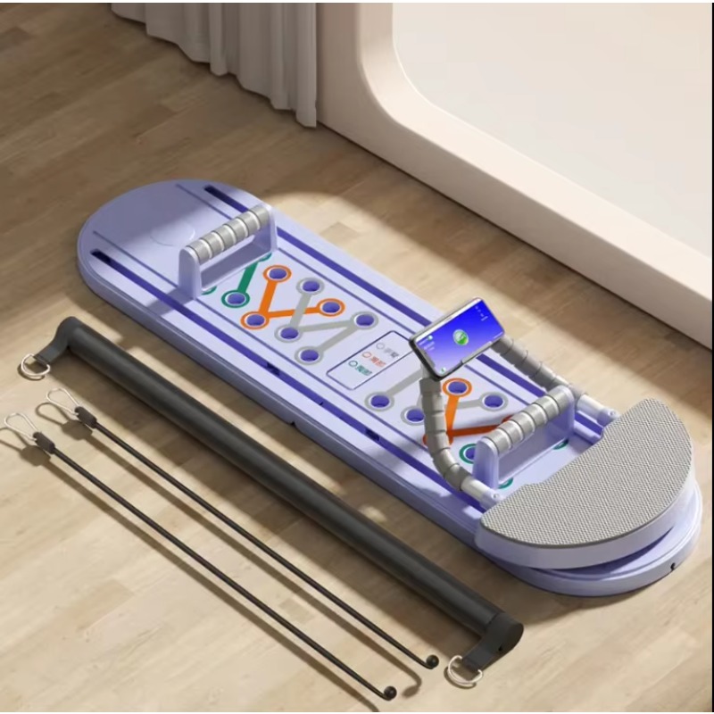 Push Up Board Foldable Multi Function - บอร์ดวิดพื้นแบบพกพา อุปกรณ์ออกกำลังกายอเนกประสงค์ บาร์แนวนอนสำหรับวิดพื้น บอร์ดฝึกซ้อมแบบพับได้สำหรับใช้ในบ้าน