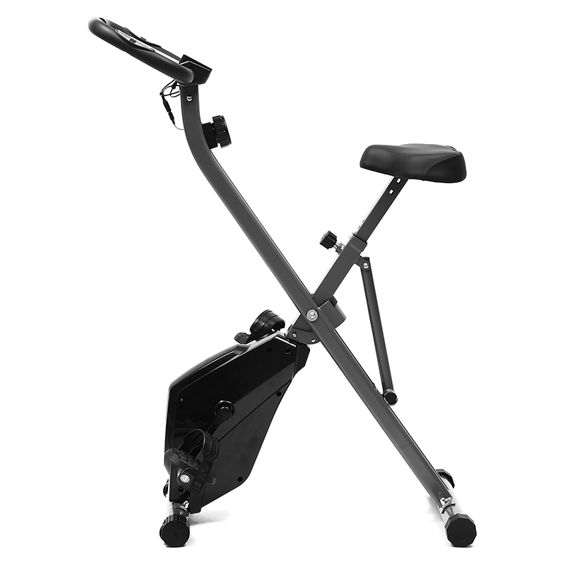 Exercise Bike Magnetic Resistance - จักรยานออกกำลังกายในร่มแบบพับได้ประหยัดพื้นที่ พร้อมระบบต้านแรงแม่เหล็ก 10 ระดับ