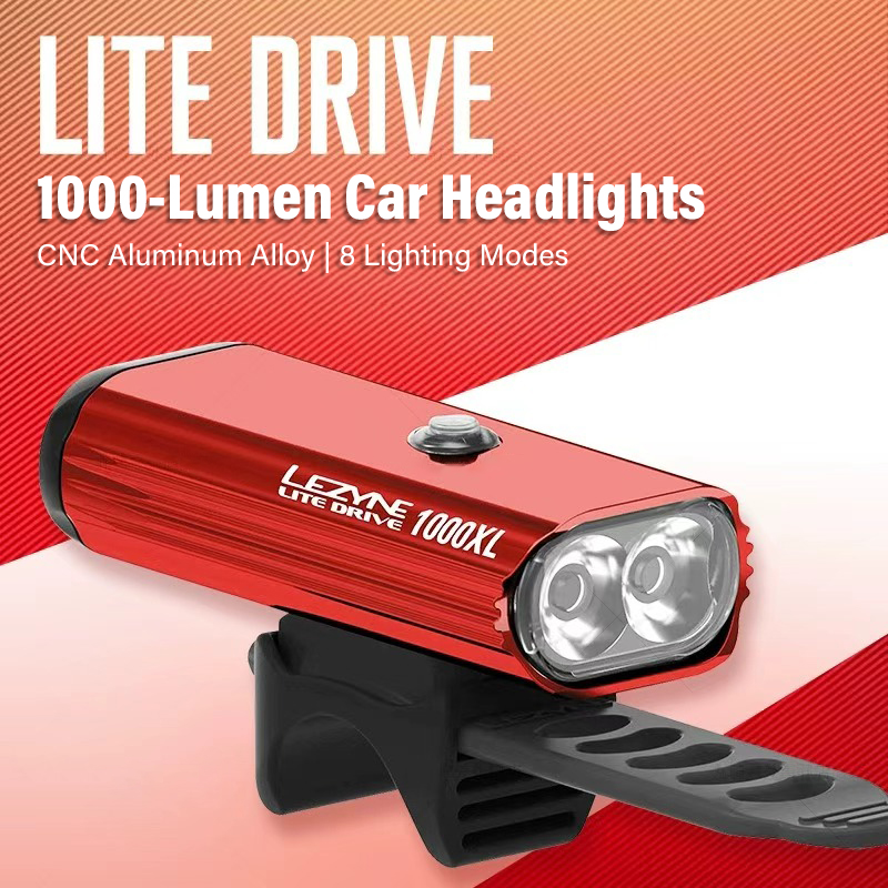 ไฟจักรยาน LEZYNE 1000 ลูเมน -  - Rechargeable Bicycle Headlight 1000 Lumen บทวิจารณ์และราคา