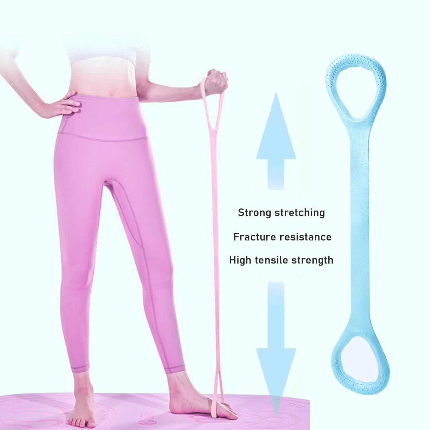 ยางยืดออกกำลังกาย 8 เส้น สำหรั - Pilates Bar Kit With Resistance Bands บทวิจารณ์และราคา