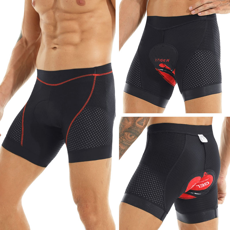 X-เสือขี่จักรยานกางเกงขาสั้นอั - Padded Cycling Shorts 5D Gel บทวิจารณ์และราคา