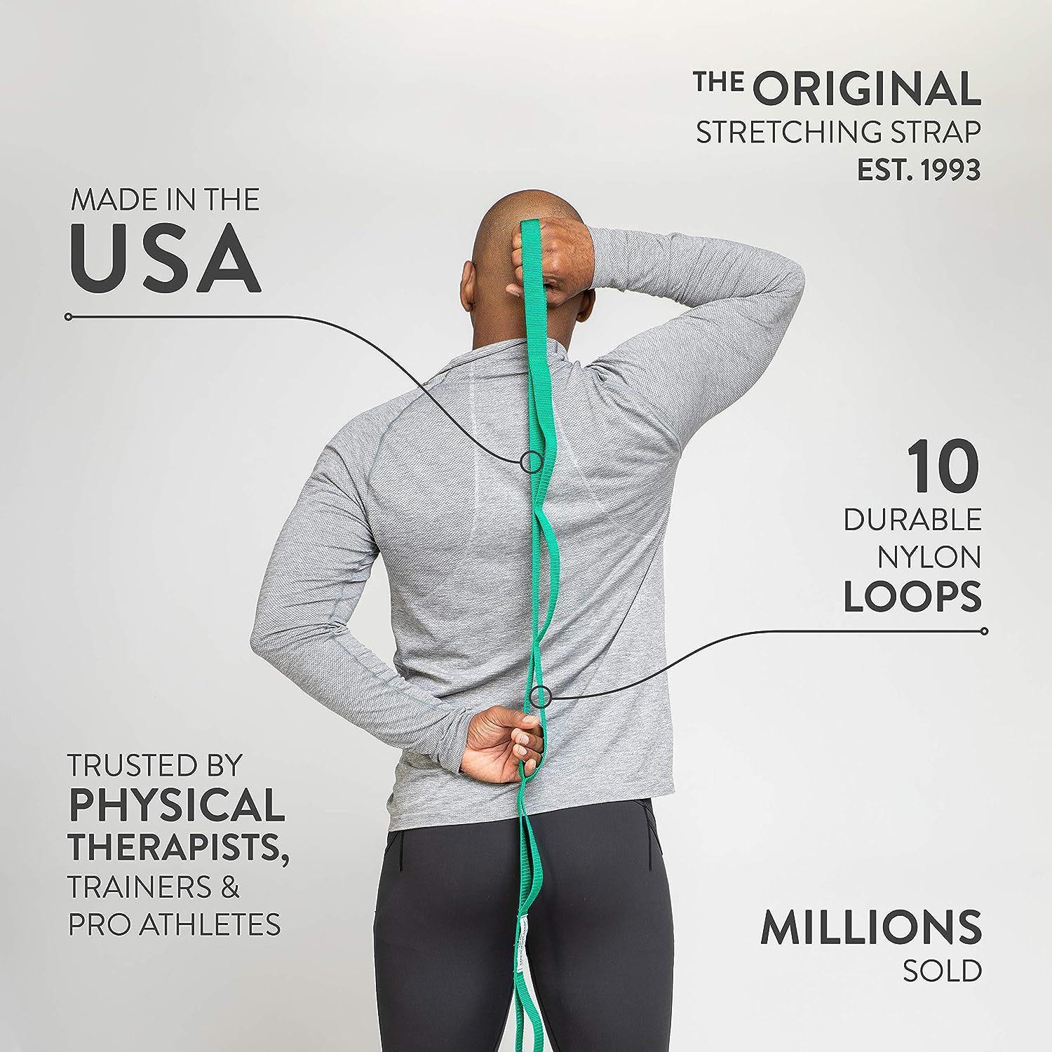 เข็มขัดยืดโยคะสำหรับกีฬากลางแจ - Resistance Bands Set With Handles บทวิจารณ์และราคา