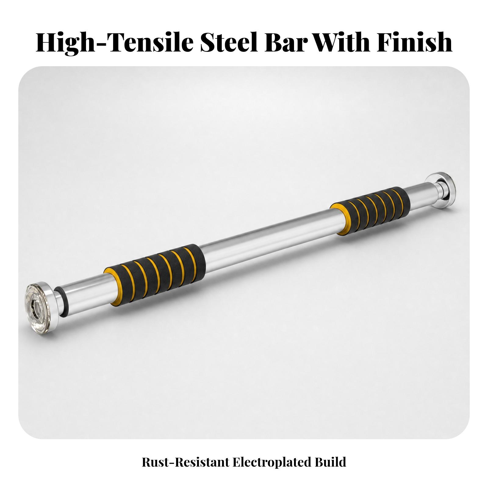 บาร์ดึงข้อแบบพกพาติดตั้งกับกรอ - Door Pull Up Bar No Screw บทวิจารณ์และราคา