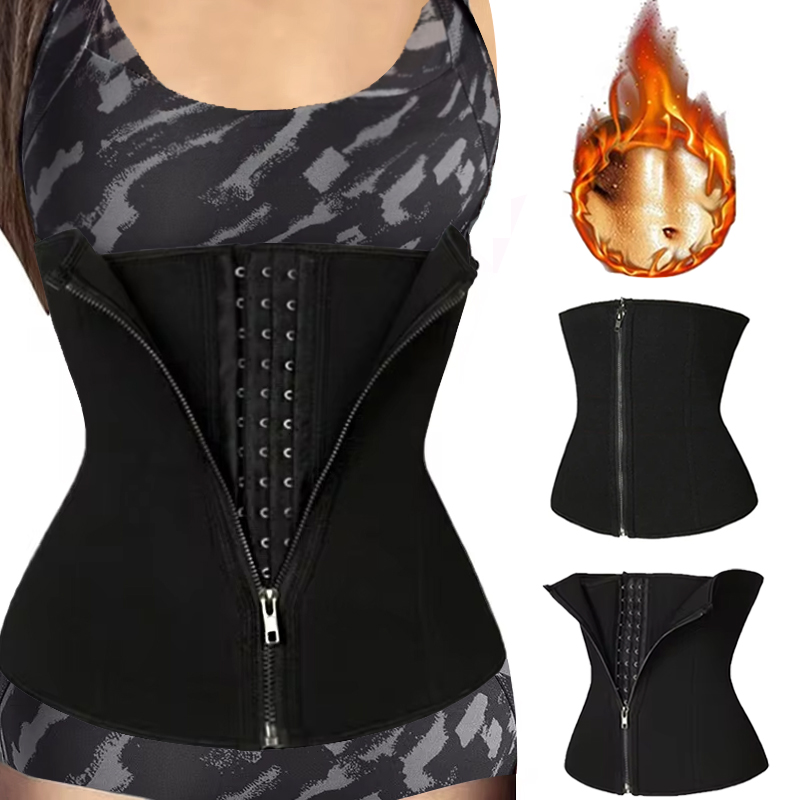 ผู้หญิงเอวเทรนเนอร์ Body Shape - Sweat Waist Trainer Belt Neoprene บทวิจารณ์และราคา