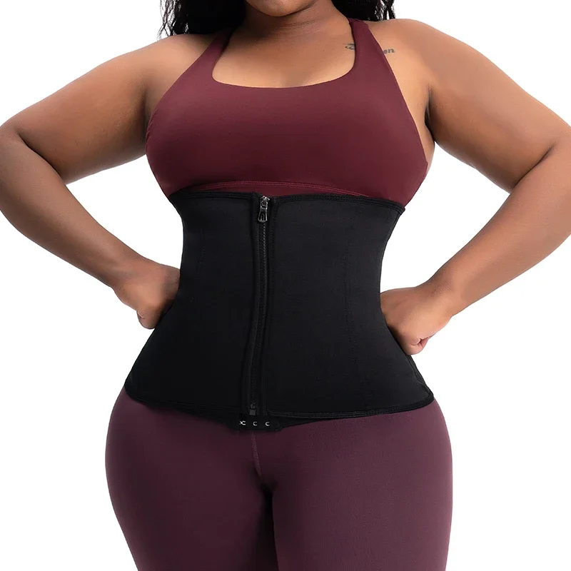 ผู้หญิงเอวเทรนเนอร์ Body Shape - Sweat Waist Trainer Belt Neoprene บทวิจารณ์และราคา