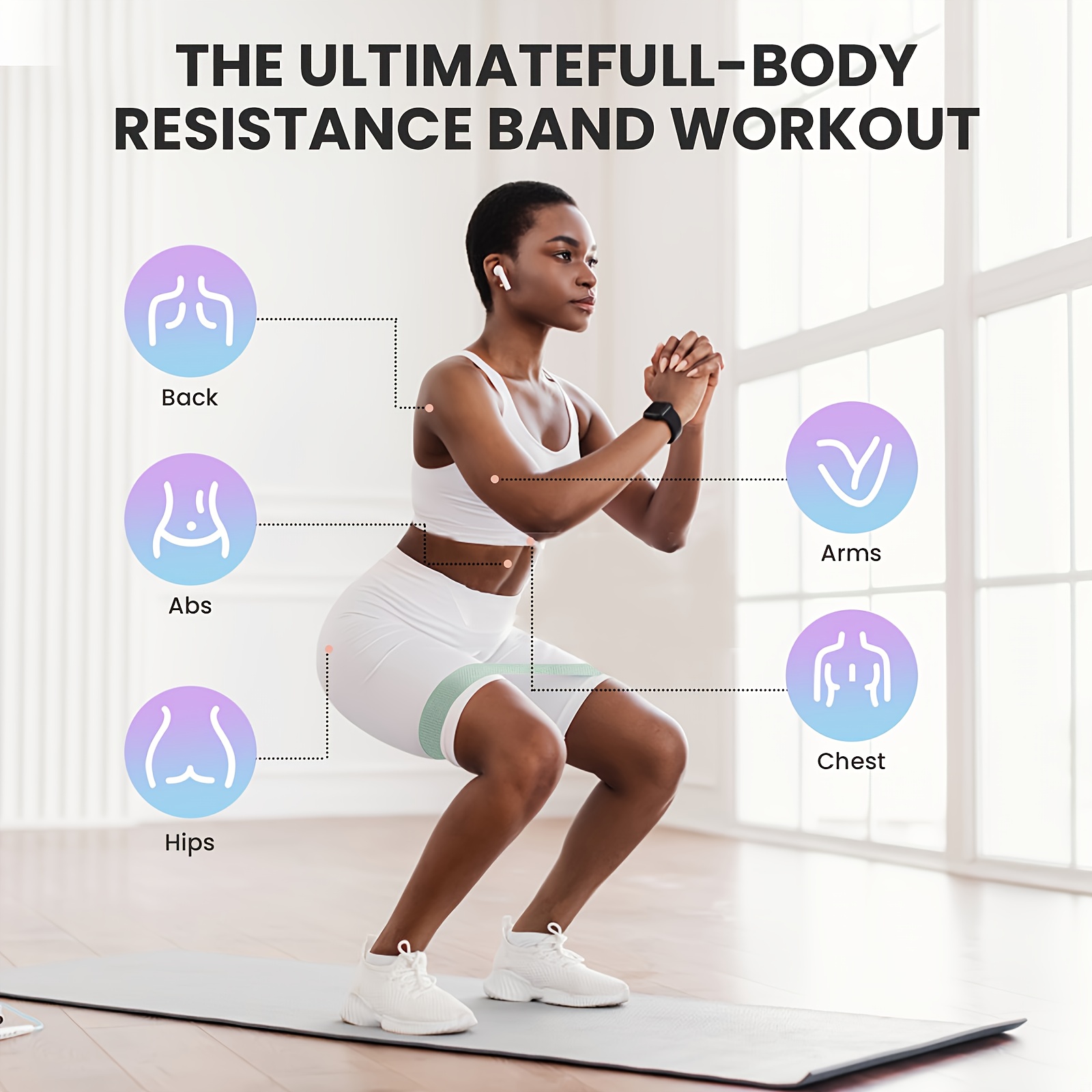 1 ชิ้น/4 ชิ้นยางยืดออกกำลังกาย - Pilates Bar Kit With Resistance Bands บทวิจารณ์และราคา