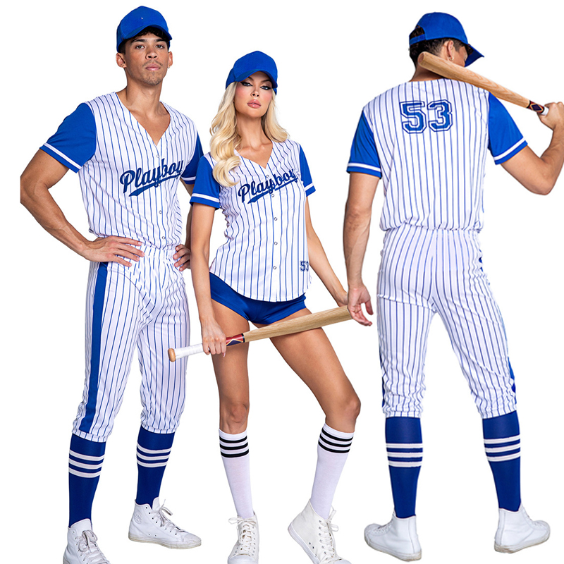 ชุดคอสเพลย์กีฬาเบสบอลลายทางสำห - Team Sports บทวิจารณ์และราคา