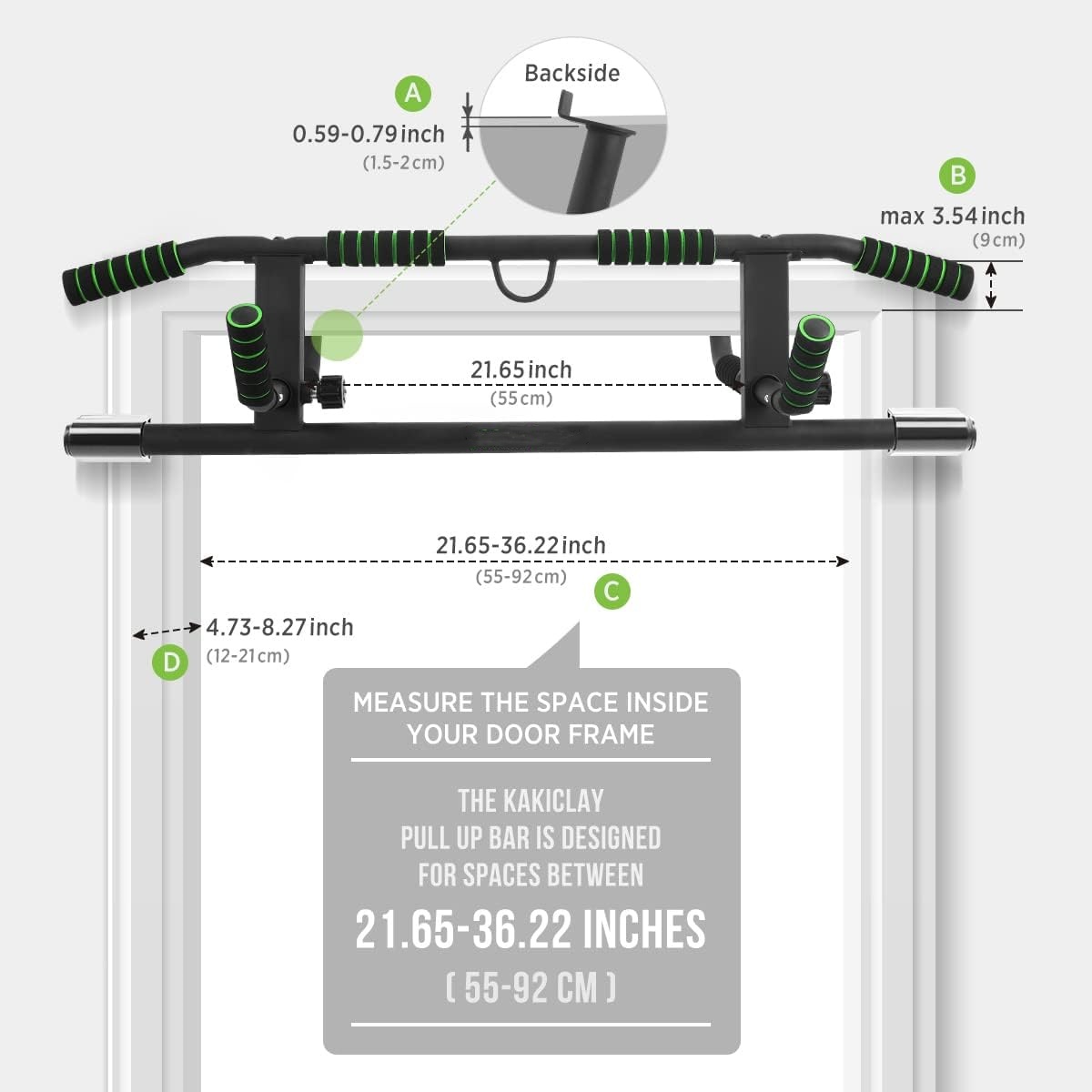 บาร์โหนติดประตู Wellshow Sport - Door Pull Up Bar No Screw บทวิจารณ์และราคา