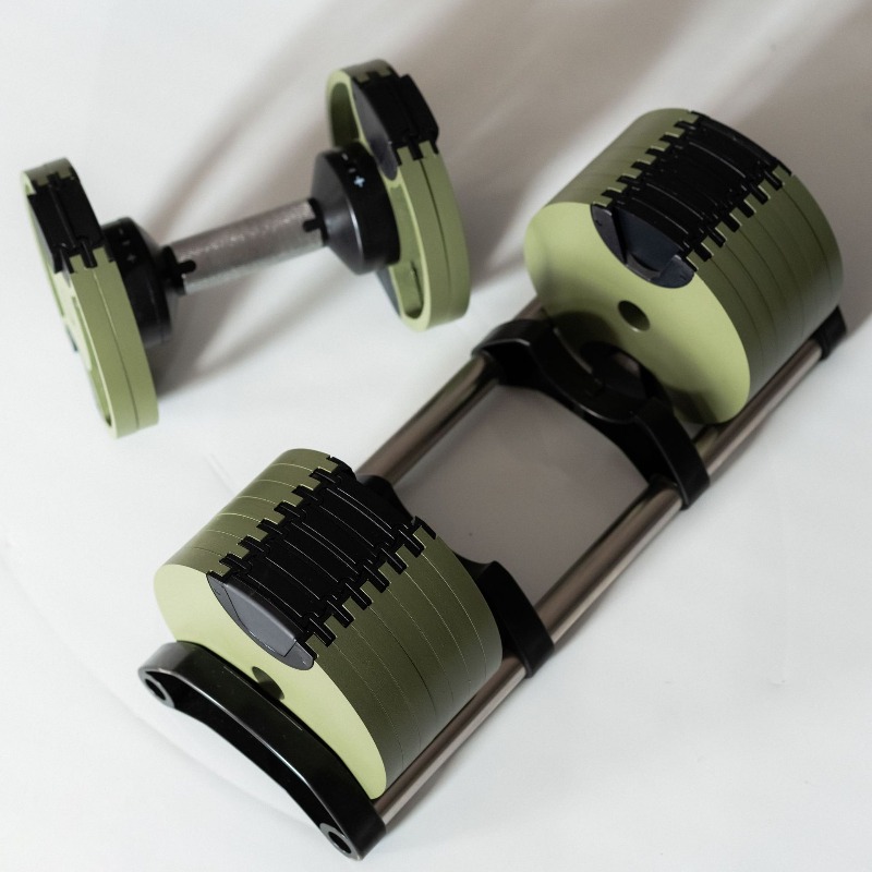 อุปกรณ์ออกกำลังกายคาร์ดิโอ ดัม - Adjustable Dumbbell Pair 40Kg บทวิจารณ์และราคา