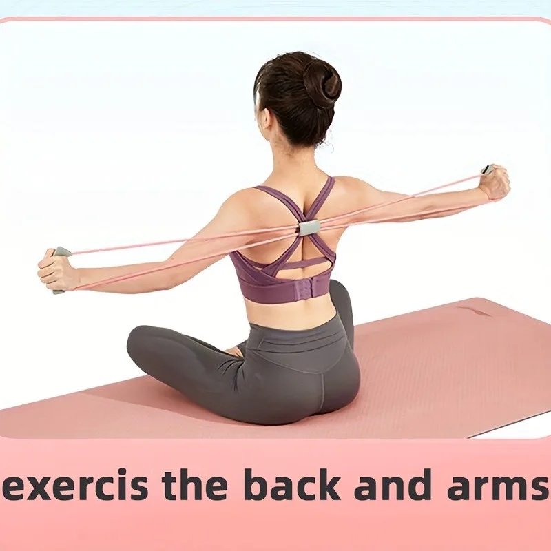 สายยืดออกกำลังกายแบบมีแรงต้าน, - Resistance Bands Set With Handles บทวิจารณ์และราคา