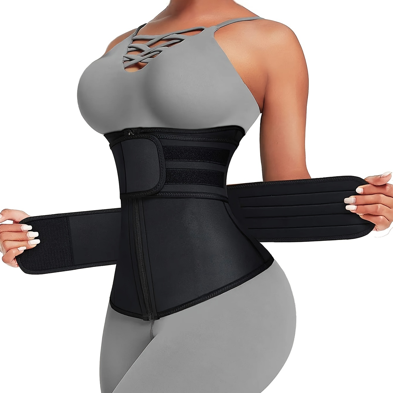เข็มขัดรัดเอวสำหรับผู้หญิง สาย - Sweat Waist Trainer Belt Neoprene บทวิจารณ์และราคา