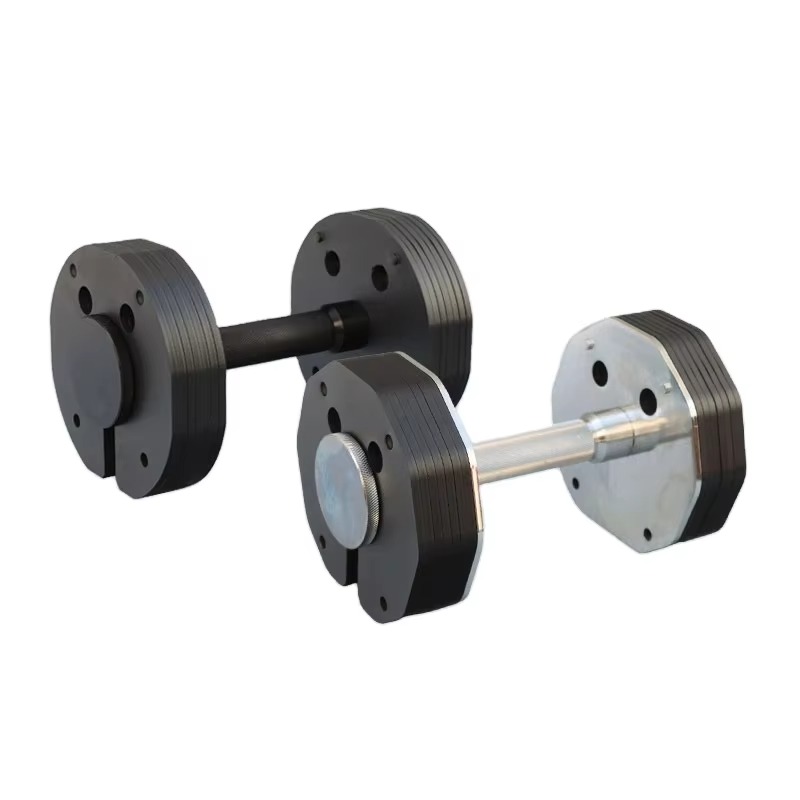 ดัมเบลปรับน้ำหนักได้ทรงสี่เหลี - Adjustable Dumbbell Pair 40Kg บทวิจารณ์และราคา