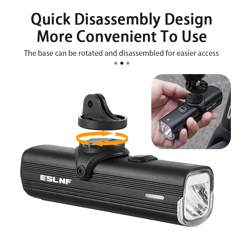 ไฟหน้าจักรยาน ESLNF 1000 ลูเมน - Rechargeable Bicycle Headlight 1000 Lumen บทวิจารณ์และราคา