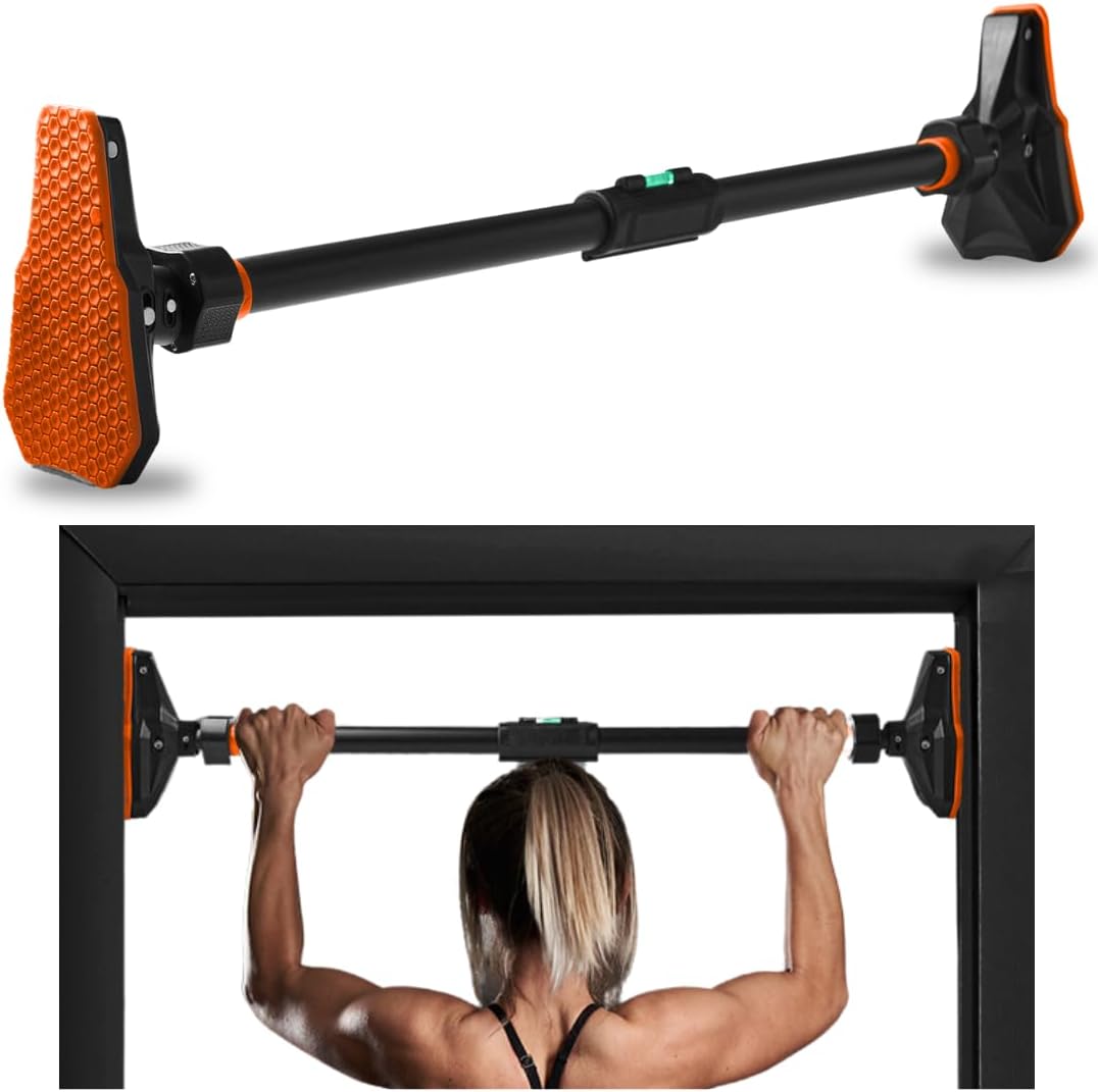 บาร์โหนติดประตูแบบไม่ต้องใช้สก - Door Pull Up Bar No Screw บทวิจารณ์และราคา