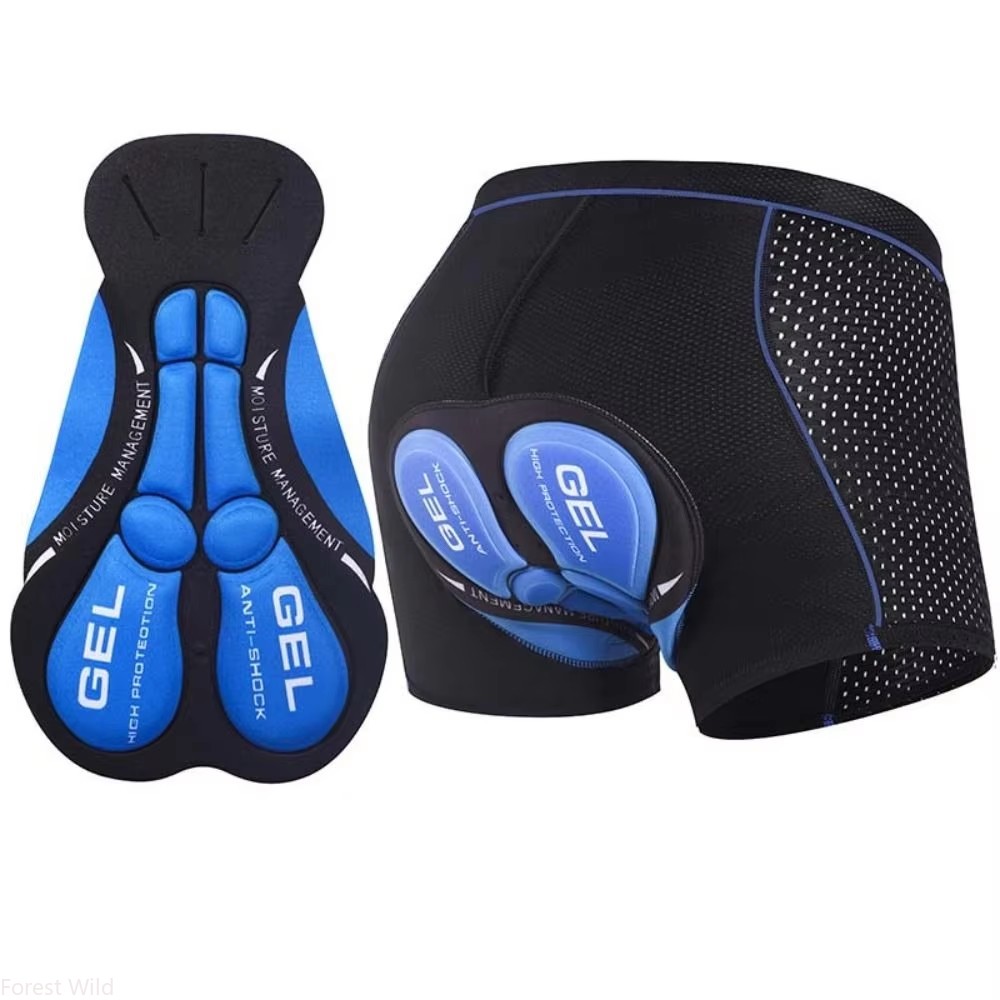 กางเกงในจักรยานแบบมีแผ่นเจล 5D - Padded Cycling Shorts 5D Gel บทวิจารณ์และราคา