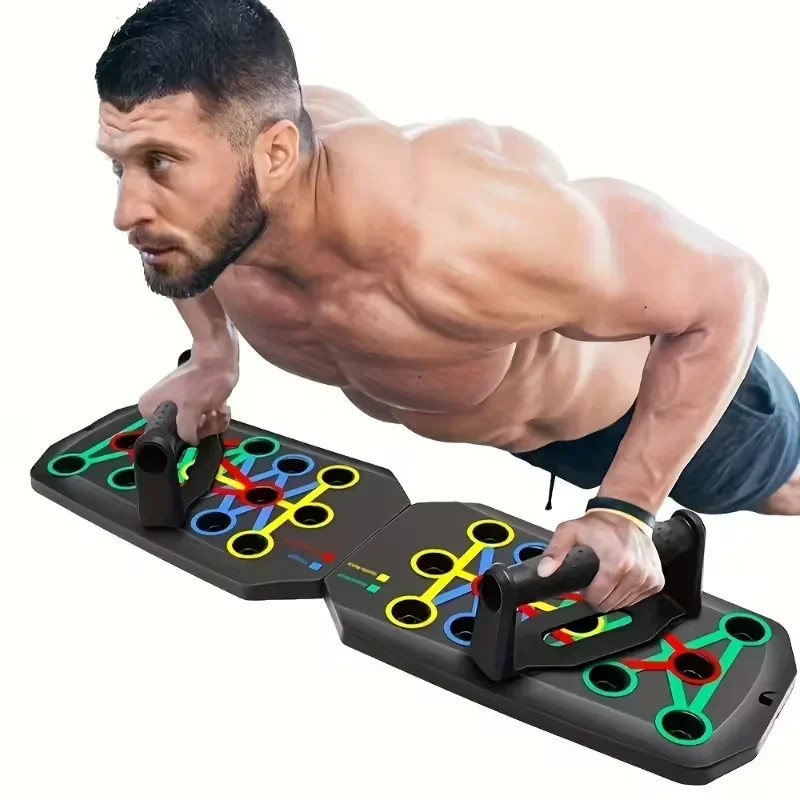 ชุดบอร์ดวิดพื้นแบบพกพา อุปกรณ์ - Push Up Board Foldable Multi Function บทวิจารณ์และราคา