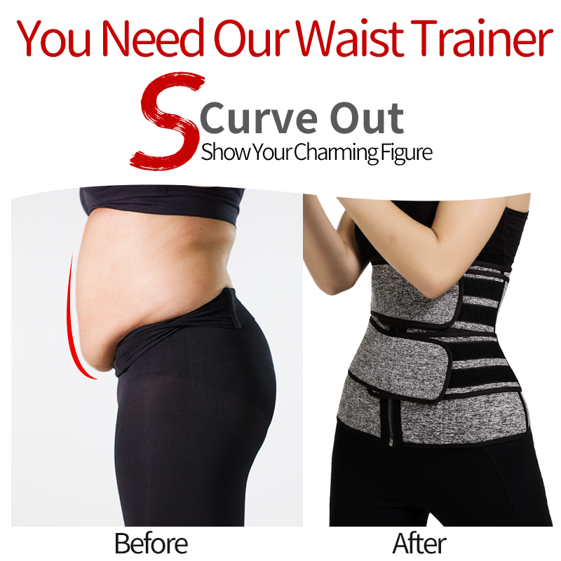 ชุดกระชับสัดส่วนเอวแบบนีโอพรีน - Sweat Waist Trainer Belt Neoprene บทวิจารณ์และราคา