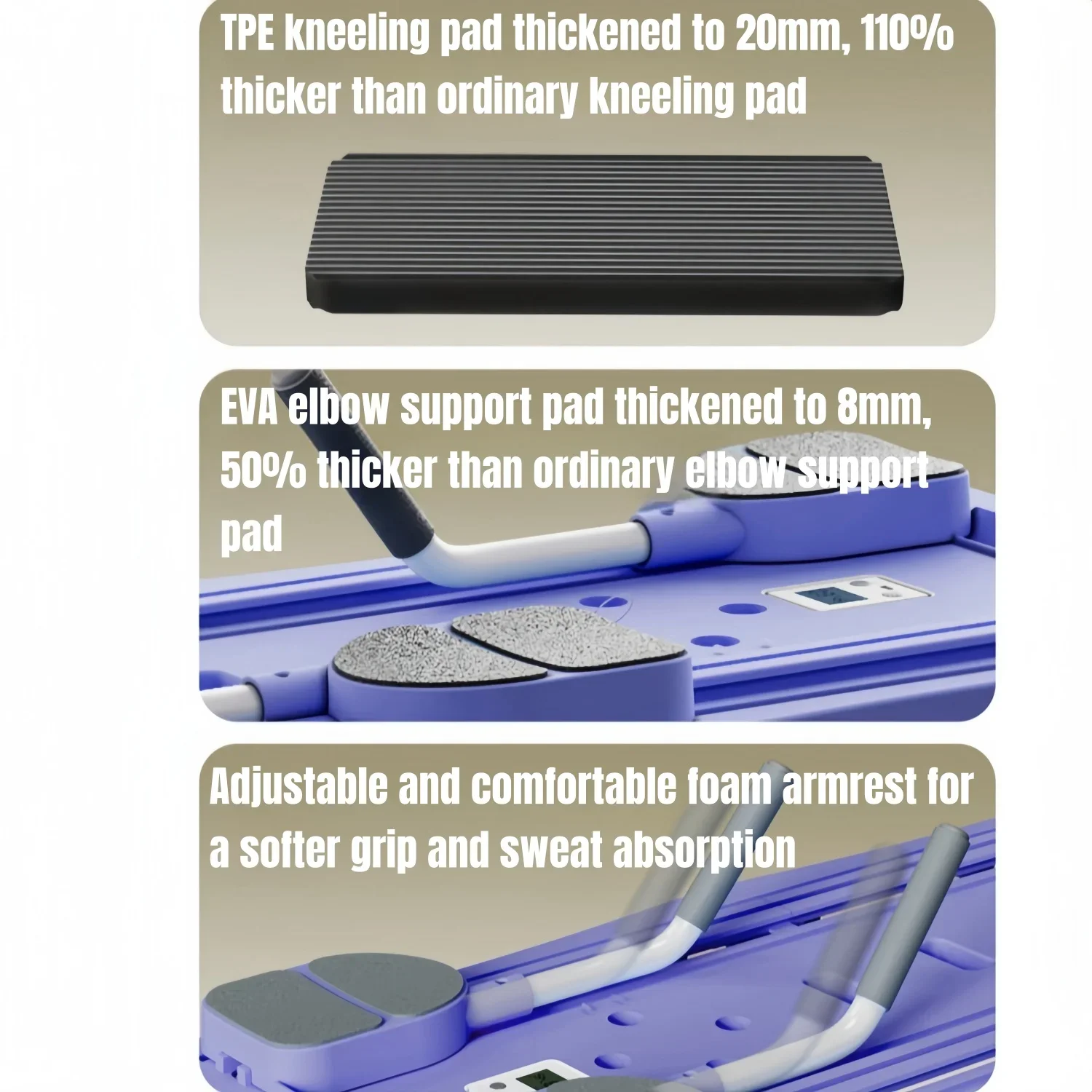แผงฟิตเนส Multi-Function พับออ - Push Up Board Foldable Multi Function บทวิจารณ์และราคา