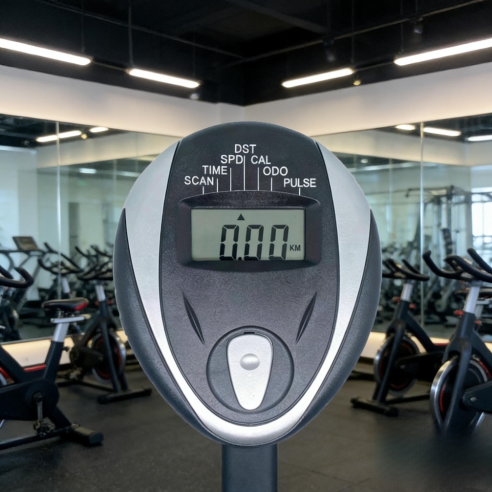 จอแสดงผล LCD สีดำ ABS สำหรับจั - Exercise Bike Magnetic Resistance บทวิจารณ์และราคา