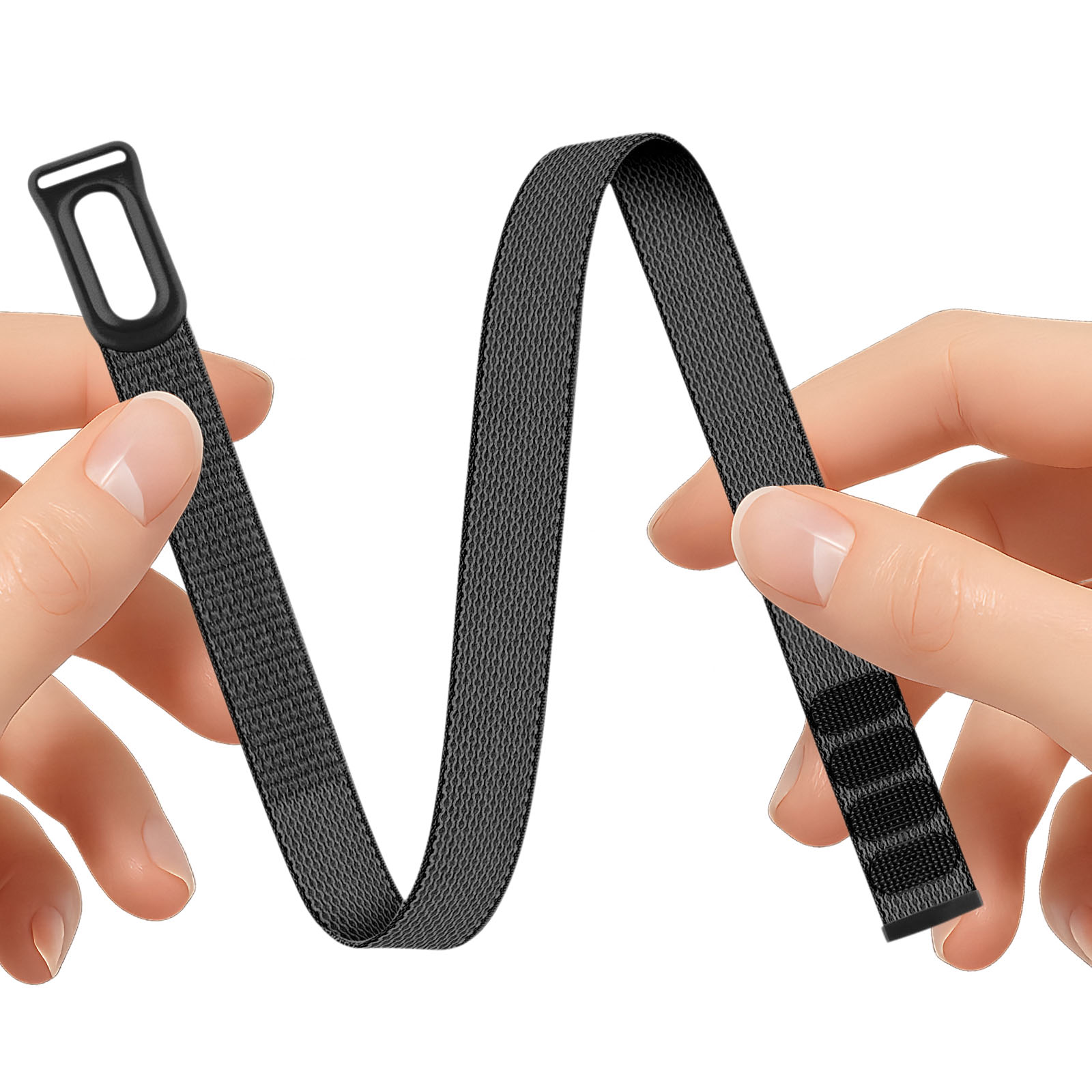 สายรัดข้อมือแบบถักไนลอนสำหรับ  - Resistance Bands Set With Handles บทวิจารณ์และราคา