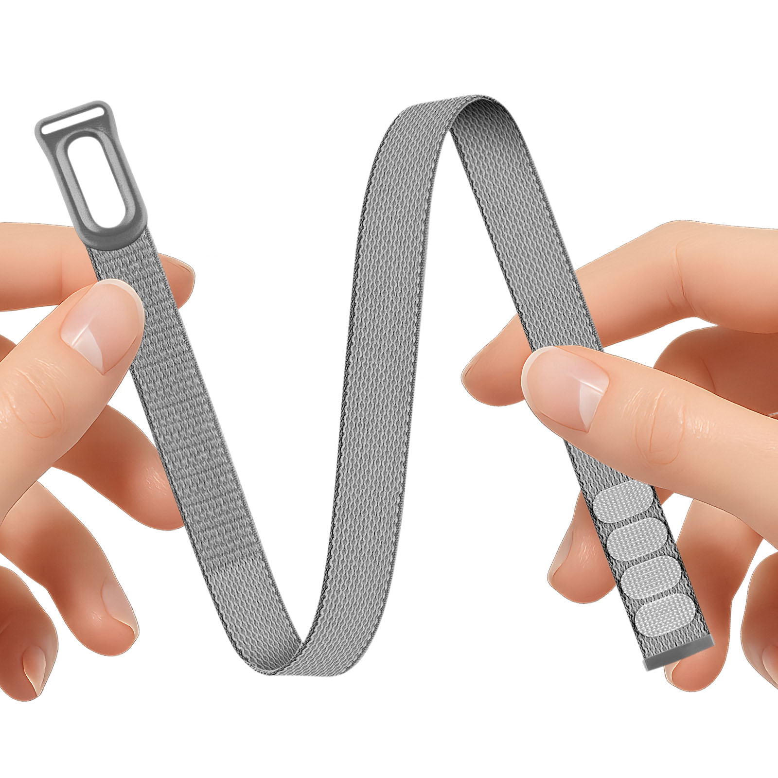 สายรัดข้อมือแบบถักไนลอนสำหรับ  - Resistance Bands Set With Handles บทวิจารณ์และราคา