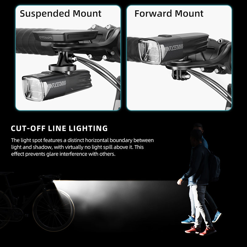 CYCLAMI X7 Reality ไฟจักรยาน 1 - Rechargeable Bicycle Headlight 1000 Lumen บทวิจารณ์และราคา