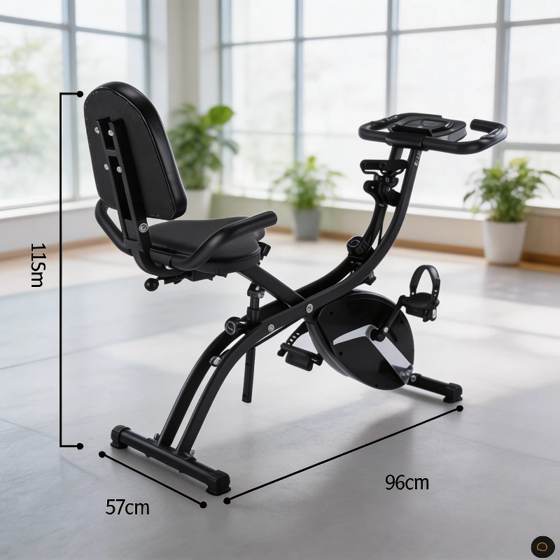 จักรยานออกกำลังกายแบบพับได้สำห - Exercise Bike Magnetic Resistance บทวิจารณ์และราคา