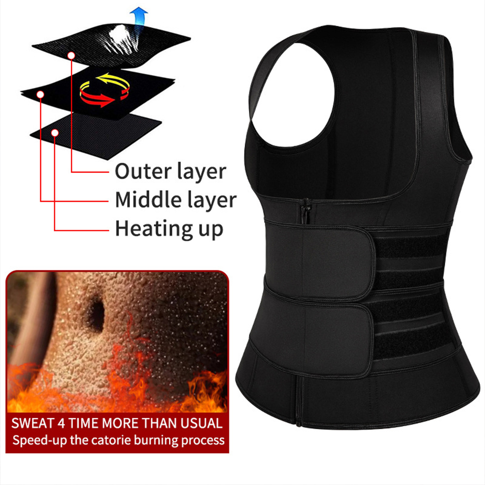 เสื้อซาวน่าเนโอพรีนสำหรับผู้หญ - Sweat Waist Trainer Belt Neoprene บทวิจารณ์และราคา