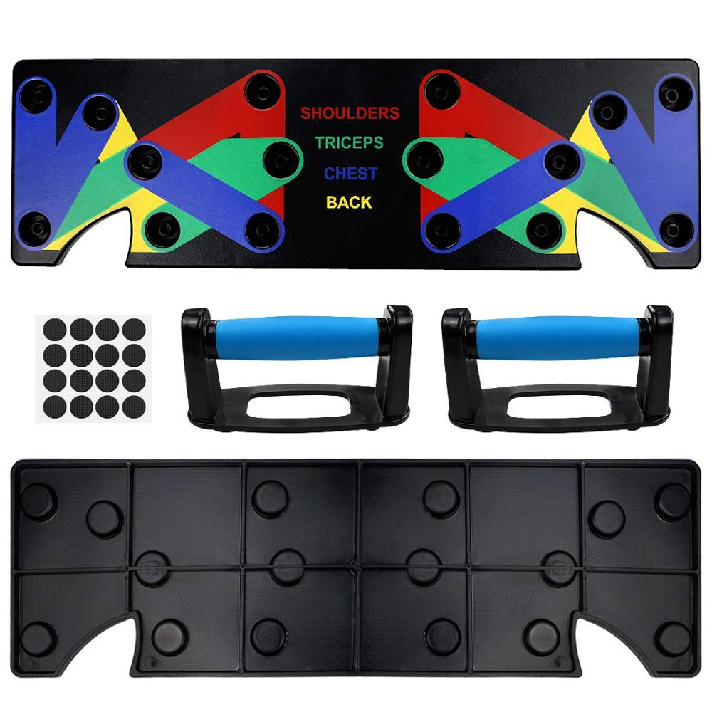 ใหม่แบบพกพา Push-Up ชุดบอร์ดจั - Push Up Board Foldable Multi Function บทวิจารณ์และราคา