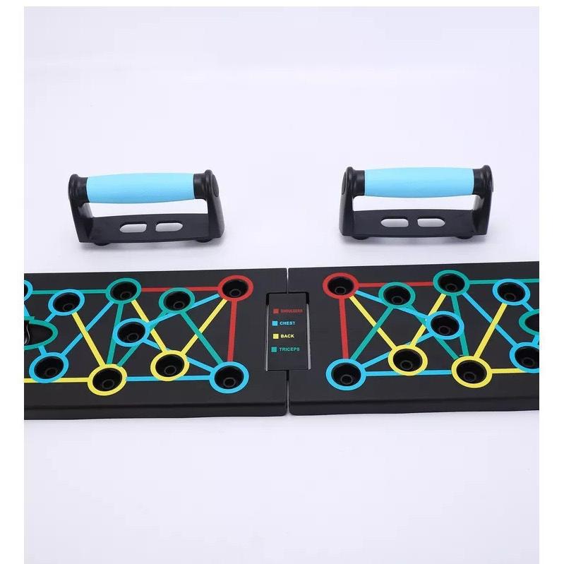 ชุดกระดาน Push-up มัลติฟังก์ชั - Push Up Board Foldable Multi Function บทวิจารณ์และราคา