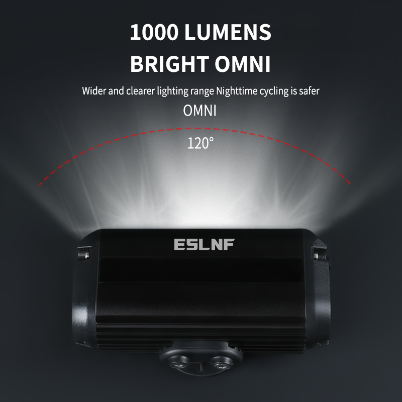 ไฟหน้าจักรยาน ESLNF 1000 ลูเมน - Rechargeable Bicycle Headlight 1000 Lumen บทวิจารณ์และราคา