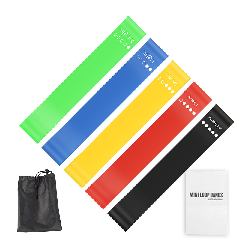 ชุดยางยืดออกกำลังกาย TPE 5 ชิ้ - Pilates Bar Kit With Resistance Bands บทวิจารณ์และราคา