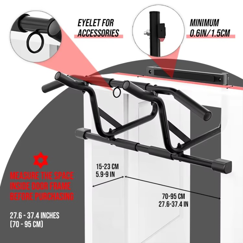 สกรูคุณภาพจากโรงงานโดยตรง และบ - Door Pull Up Bar No Screw บทวิจารณ์และราคา