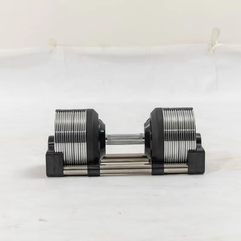 ดัมเบลปรับน้ำหนักได้แบบชุบไฟฟ้ - Adjustable Dumbbell Pair 40Kg บทวิจารณ์และราคา