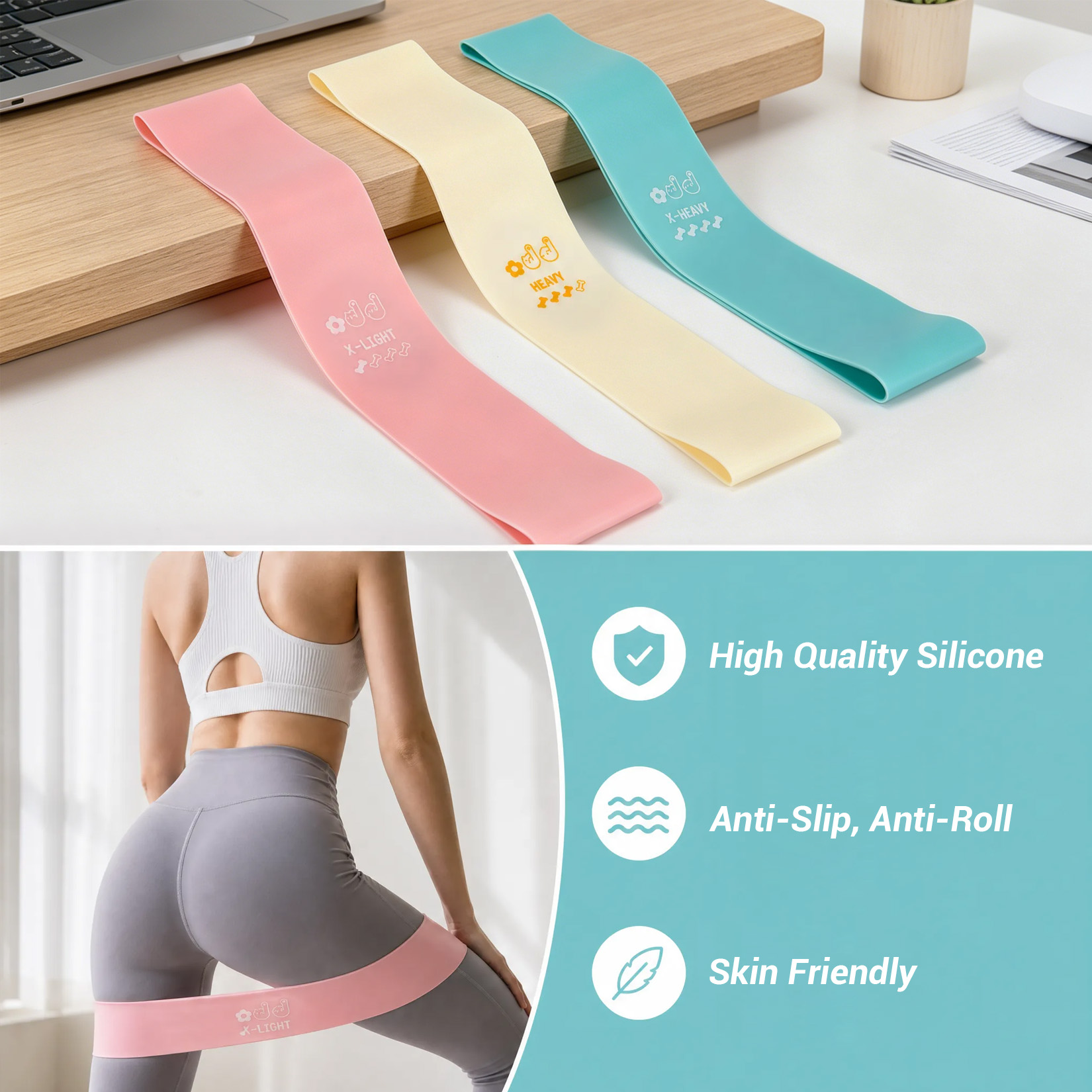 ชุดฝึกพิลาทิส, ห่วงพิลาทิส 6-i - Pilates Bar Kit With Resistance Bands บทวิจารณ์และราคา