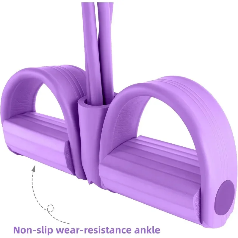 ยางยืดออกกำลังกาย 4/6 ระดับ พร - Resistance Bands Set With Handles บทวิจารณ์และราคา